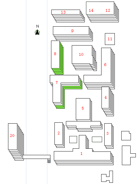 Position Map for Foodstuff and Tea Section