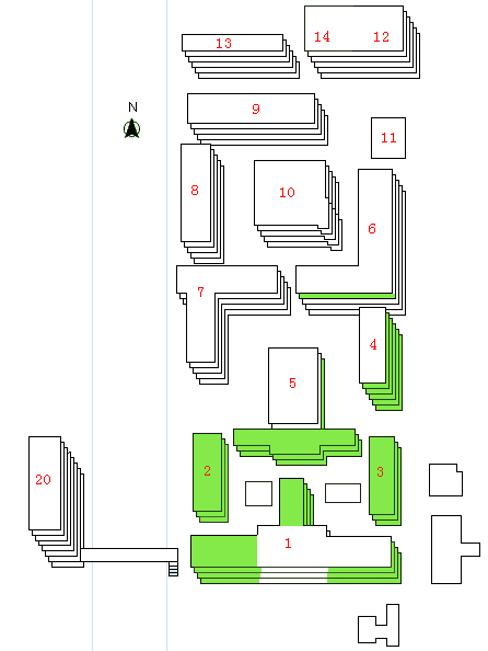 Position Map for Section of Garments-Canton Fair