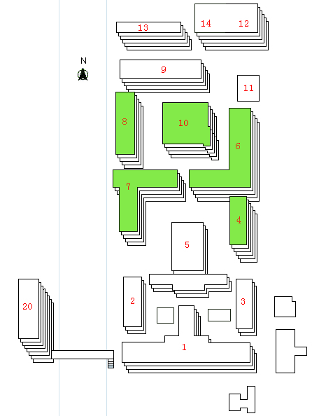 Position Map for Raw Textiles & Yarn Section-Canton Fair