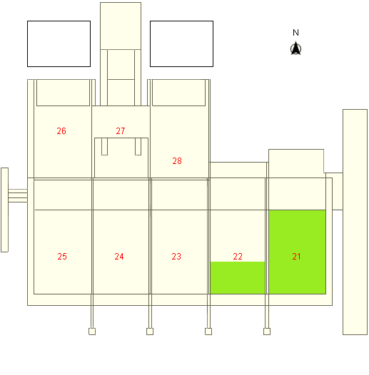 Position Map for Small Vehicles & Spare Parts Section