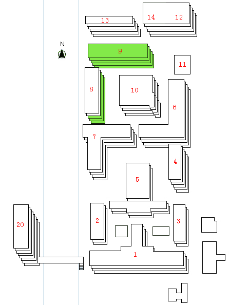 Position Map for Section of Toys