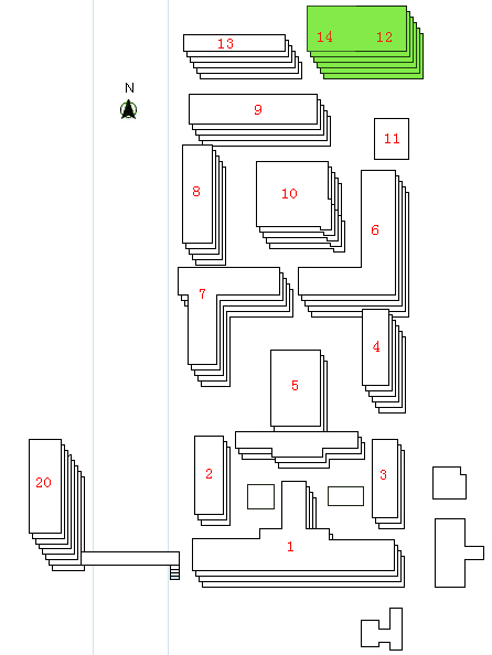 Position Map for Wickerwork Articles Section-Canton Fair